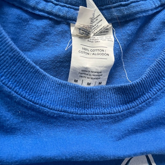 Medium Blue Gildan Husky Puppy T-shirt - Picture 3 of 3